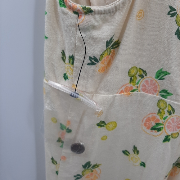 Free People NEW Like A Lady Citrus Floral Mini Dress Small - Picture 13 of 14